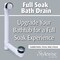 Keeney Mfg Full Soak Bath Drain, Brushed Nickel 630PVCFSBN - alternate 7